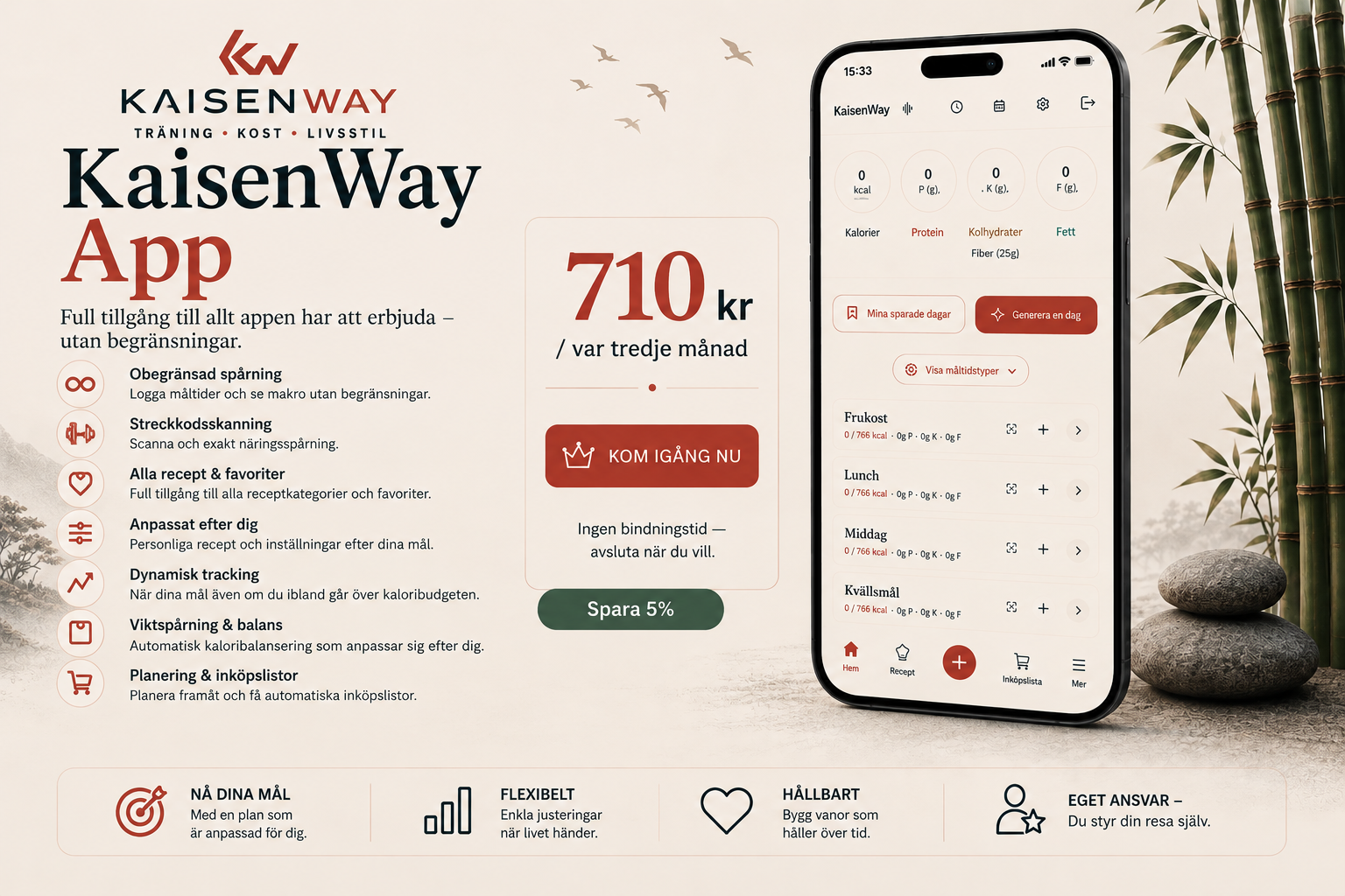 KaisenWay App (Kvartal) spara 5%